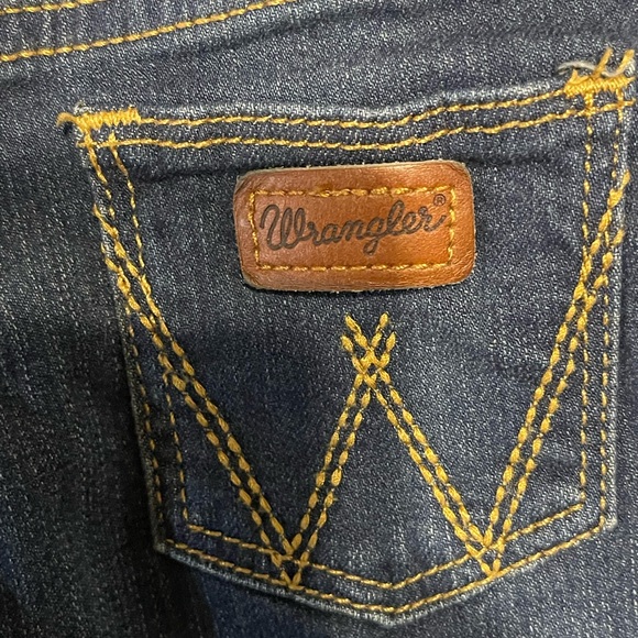 Wrangler Dark Blue Kids Jeans - Picture 7 of 7